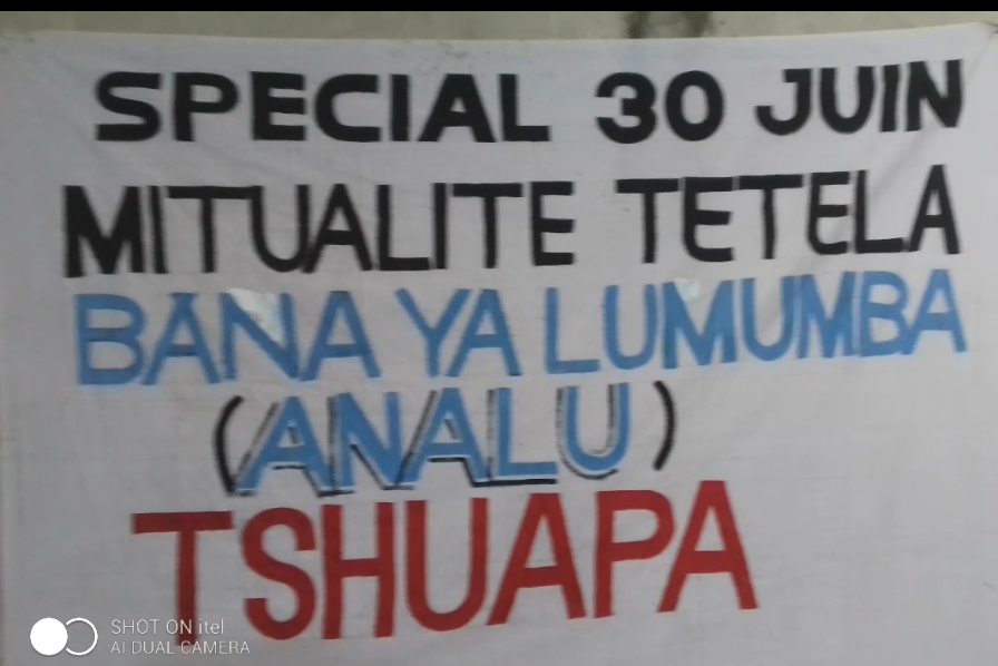 Tshuapa : sortie officielle de la mutualité « Enfants de Lumumba » à Boende