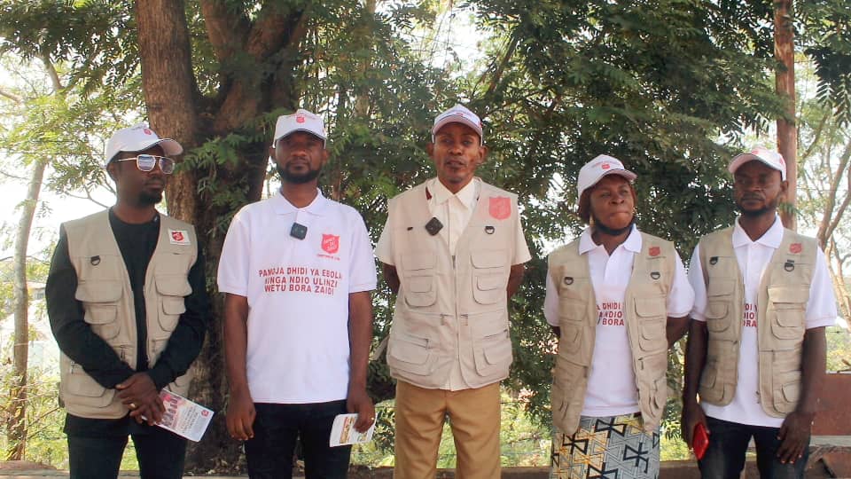 Tanganyika : l’Armée du Salut s’allie à la RTNC pour renforcer la sensibilisation contre Ebola