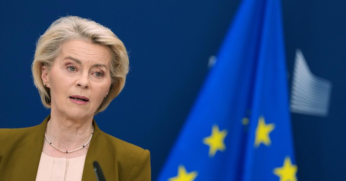 La présidente de la Commission européenne, Ursula von der Leyen, s'exprime lors d'une conférence de presse à Bruxelles, le mardi 9 juin 2026 (image d'illustration). [Copyright