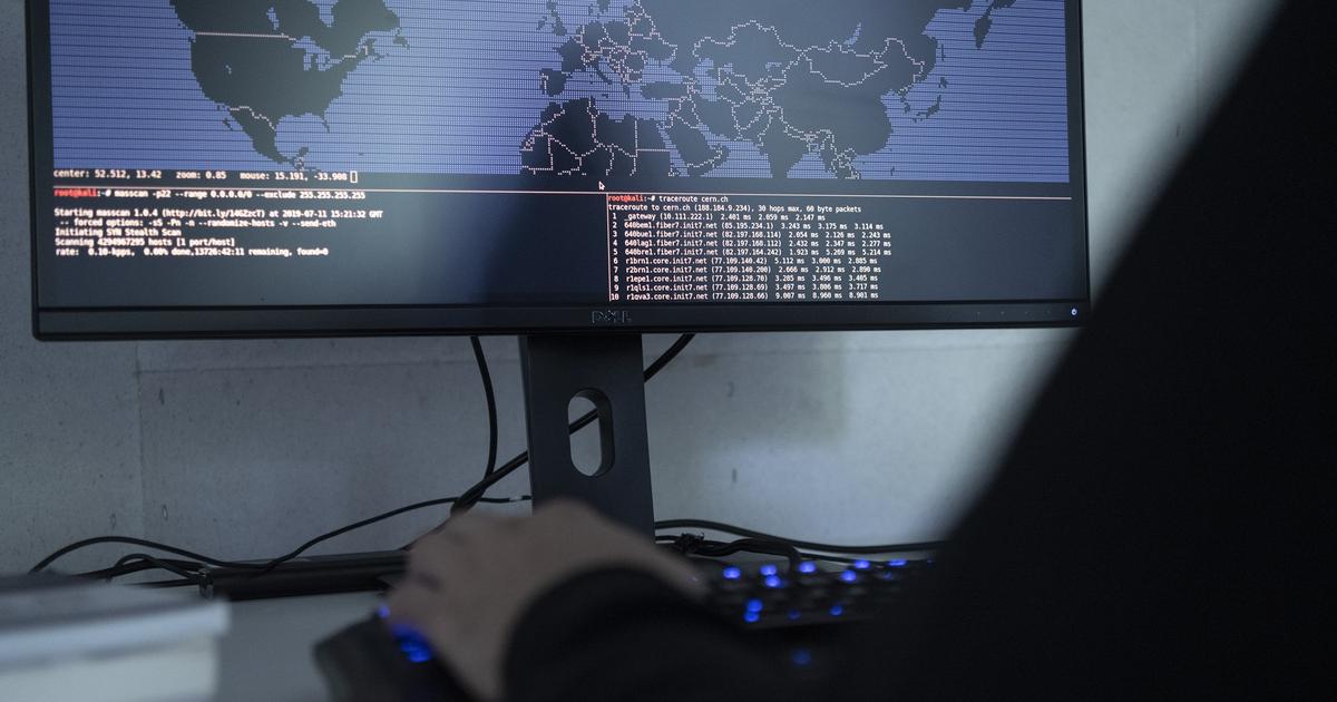 Le Pôle enquête de la RTS a réussi à entrer en contact avec Homeland Justice, un groupe de hackers piloté par les services de renseignement iraniens, selon le FBI. [KEYSTONE - STR]