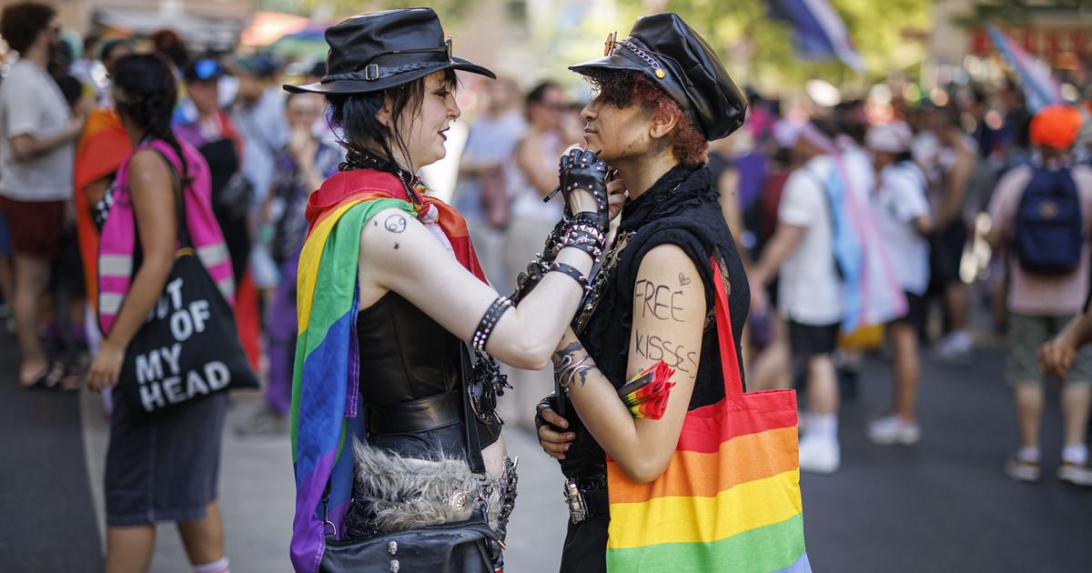 Un slogan pour la Lausanne Pride 2026: "le droit d'être soi" [© KEYSTONE / VALENTIN FLAURAUD - VALENTIN FLAURAUD]