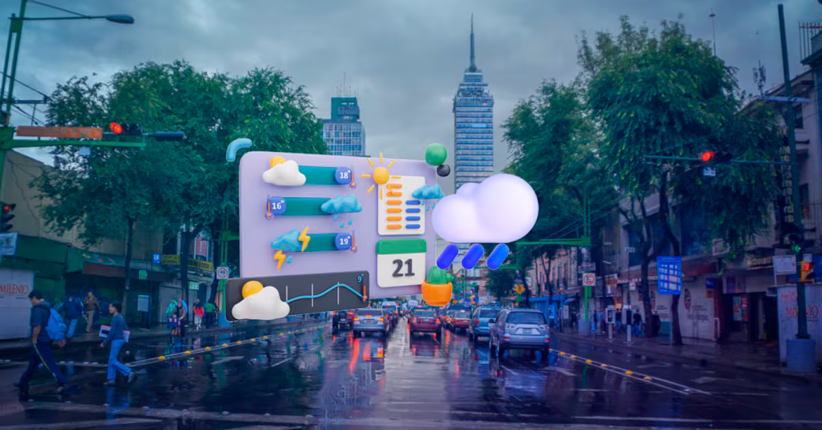 Prepárate: pronostican lluvias muy fuertes en CDMX por 48 horas