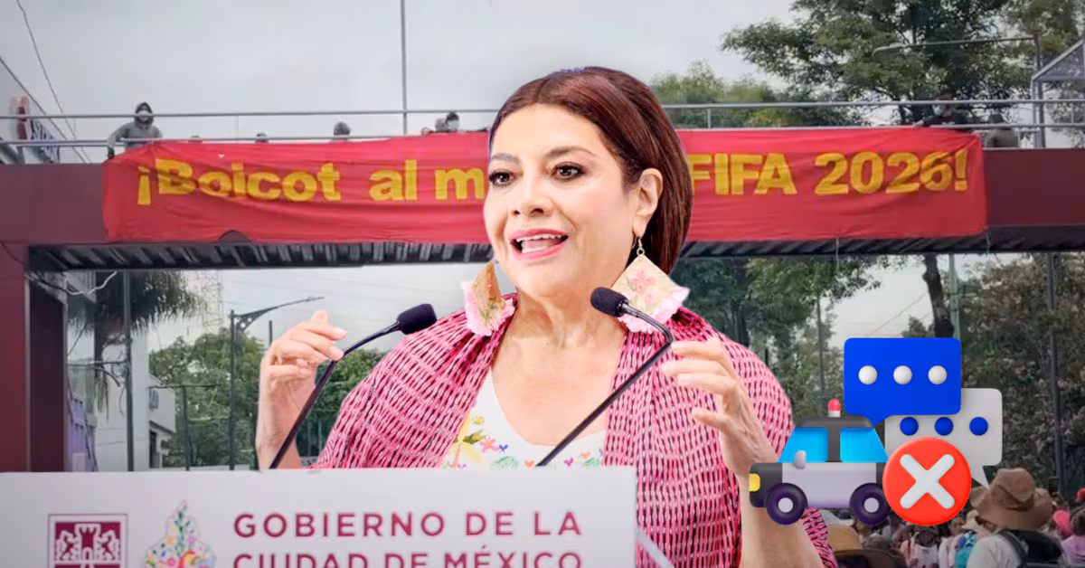 “Se van a quedar con las ganas”: Clara Brugada asegura que no habrá represión en la CDMX