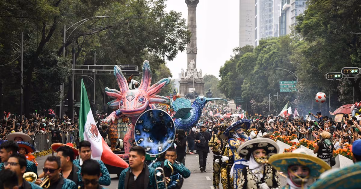 Así se vivió el Desfile Mundialista en Paseo de la Reforma, CDMX