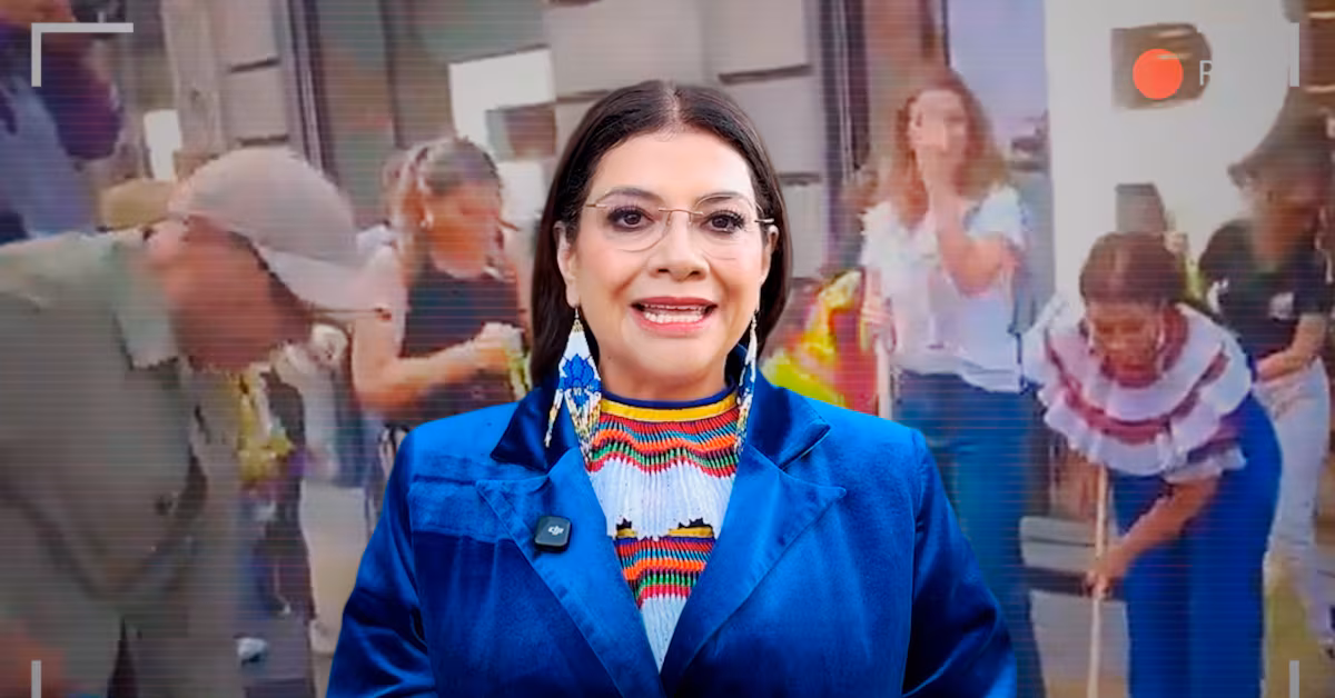 Clara Brugada encabeza limpieza del Centro Histórico tras retiro de la CNTE