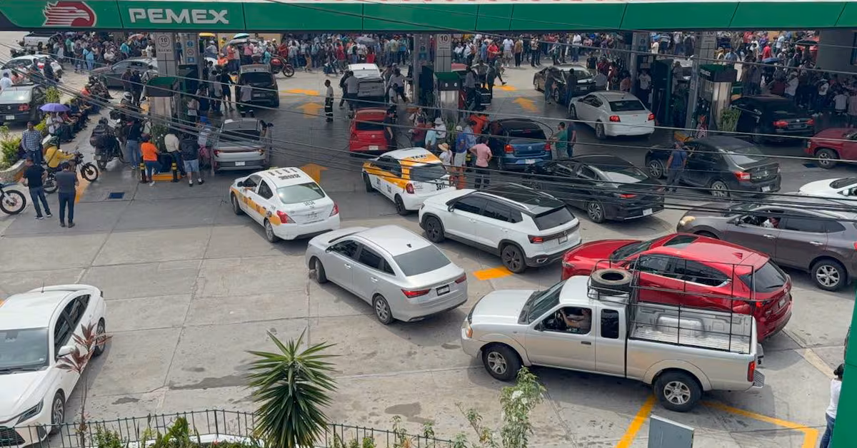 La protesta de la CNTE impacta el abasto de gasolina en Oaxaca