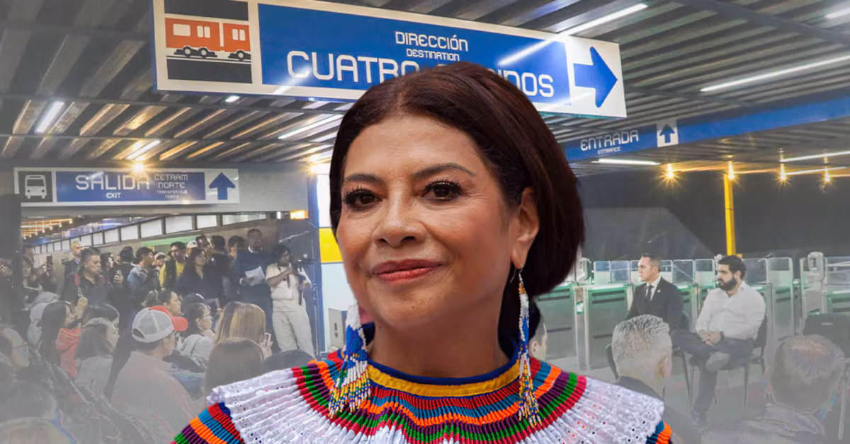 Clara Brugada lanza crítica a quienes cuestionan las obras del Metro CDMX