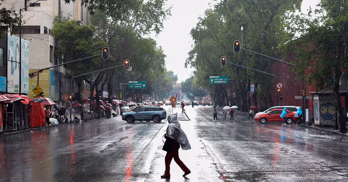 CDMX Lluvias y temperaturas de hasta 27 grados continuarán en la CDMX este martes
