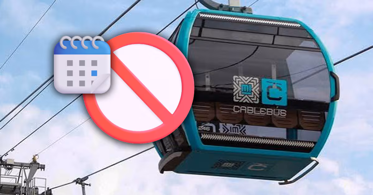 CDMX Cablebús suspenderá servicio en sus tres líneas a partir del 13 de julio