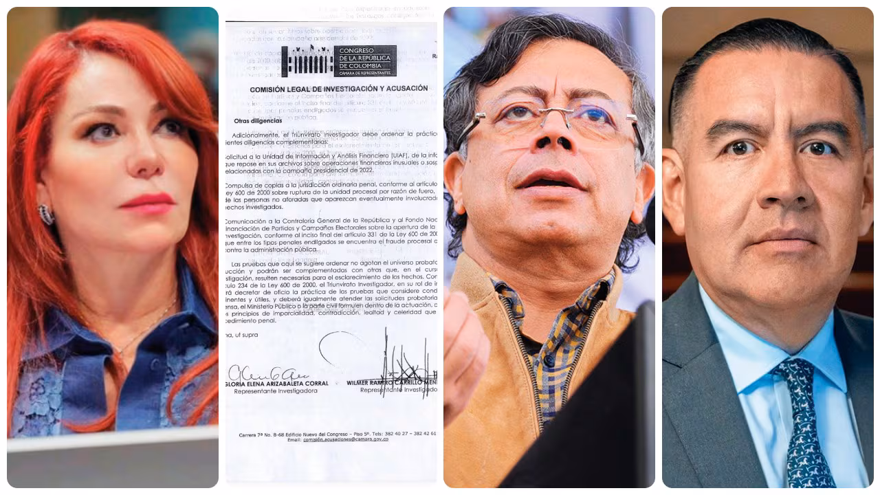 Miércoles negro para Petro en la Comisión de Acusación: radican solicitud para investigarlo formalmente por su campaña; piden llamarlo a indagatoria