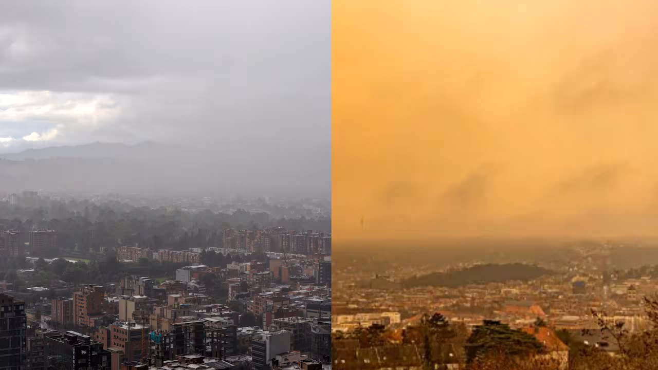 Lluvias intensas y polvo del Sahara marcarán el clima en Colombia durante las próximas horas