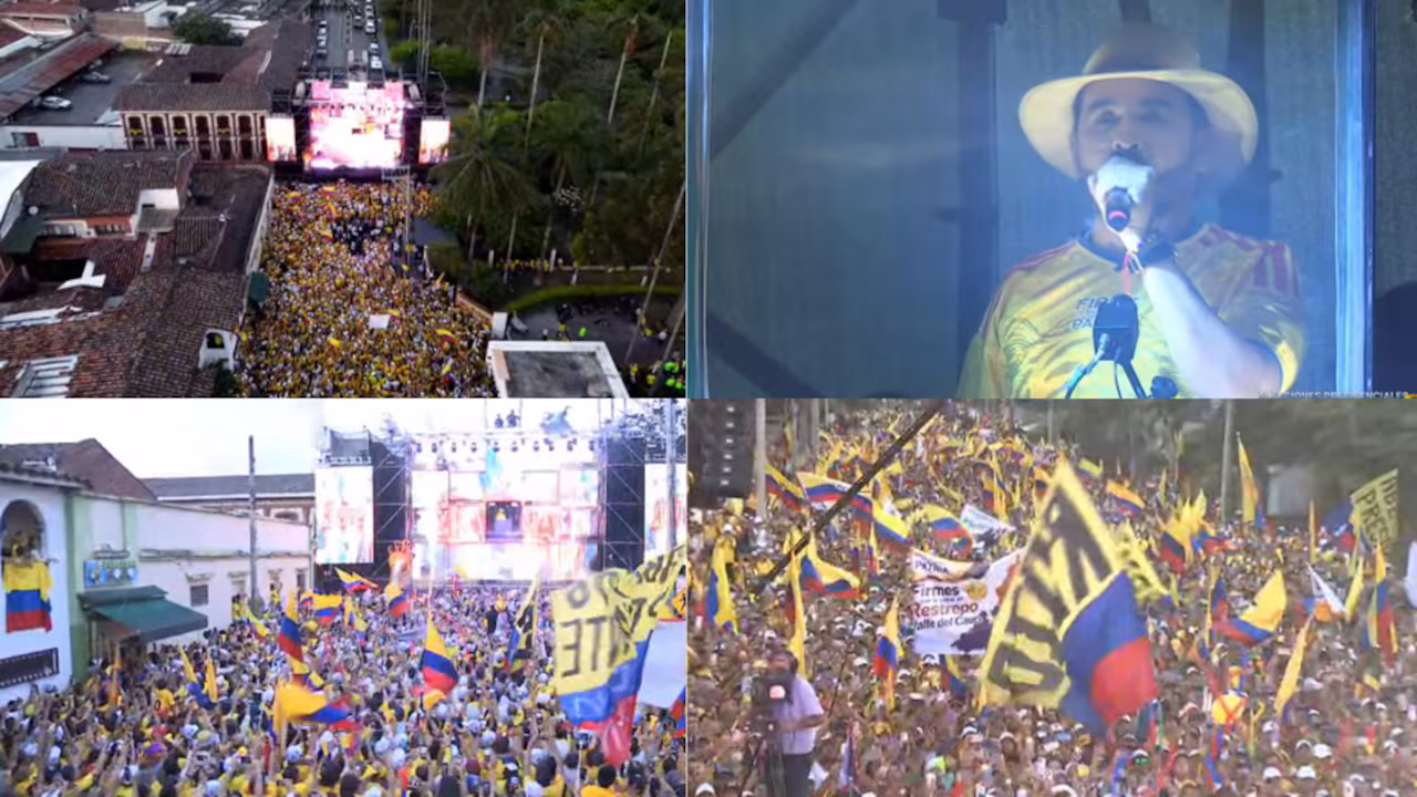 Multitudinario cierre de campaña de Abelardo de la Espriella en Buga: “Vamos a derrotar a la izquierda y a salvar a nuestro país”
