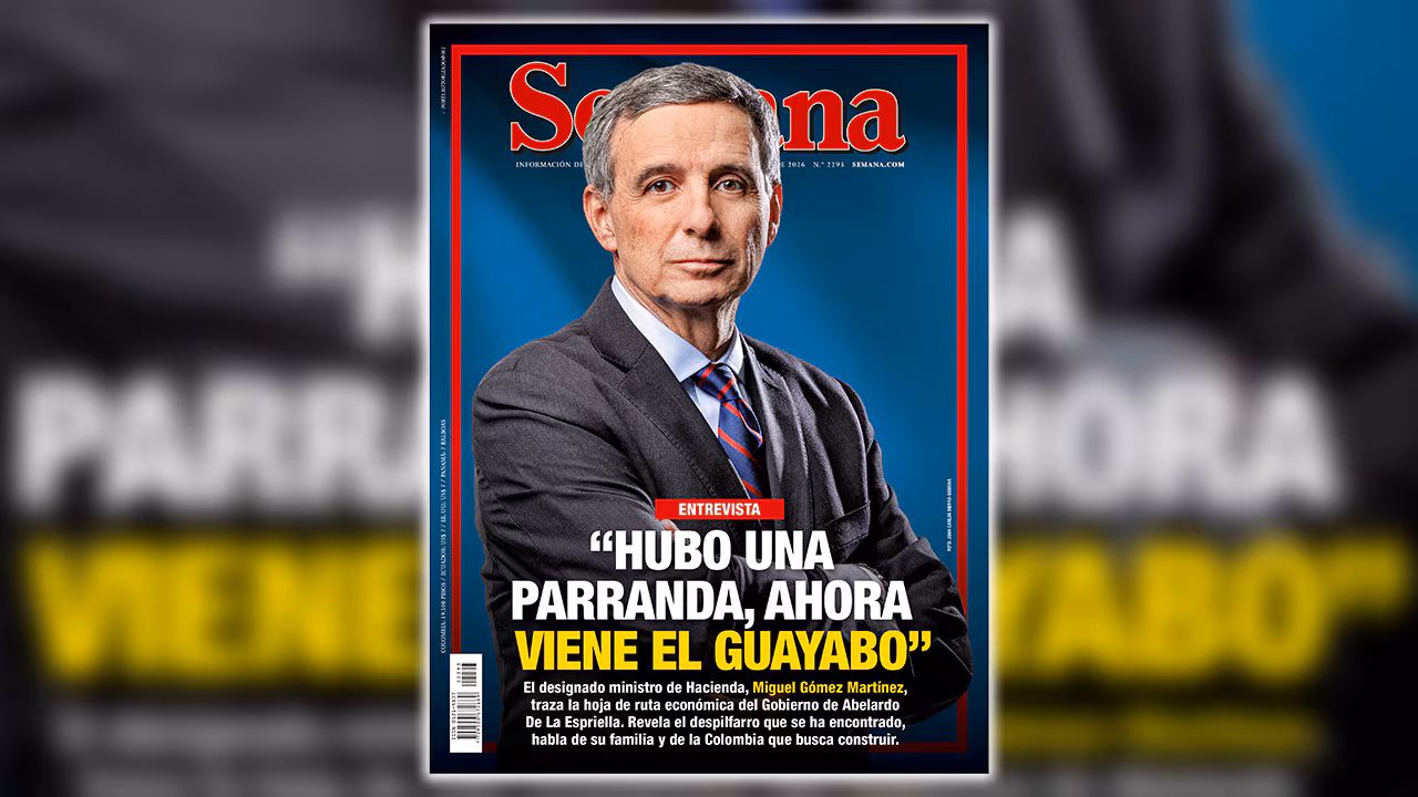 “Aquí hubo una parranda de cuatro años y ahora viene el guayabo”: Miguel Gómez Martínez, el ministro de Hacienda de Abelardo De La Espriella, le revela sus planes a SEMANA