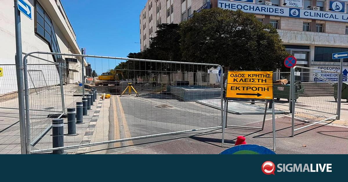 Το κλείσιμο δύο δρόμων προκάλεσε κυκλοφοριακό έμφραγμα στη Λευκωσία (pic+vid)