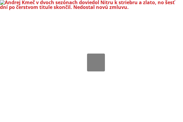 Kmeč je sklamaný, vráti sa Stavjaňa? Vedenie Nitry vysvetľuje, diskutuje sa o nástupcoch