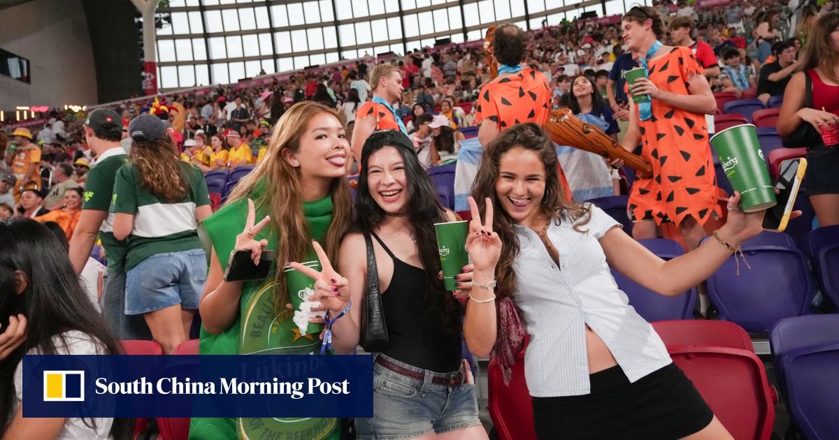 The Hong Kong Sevens got under way on Friday at Kai Tak Stadium. Photo: Karma Lo