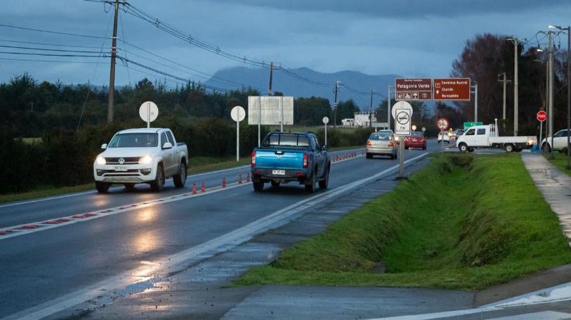 7m Puerto Montt instala pórticos lectores de patentes en Cardonal y Carretera Austral con Regimiento