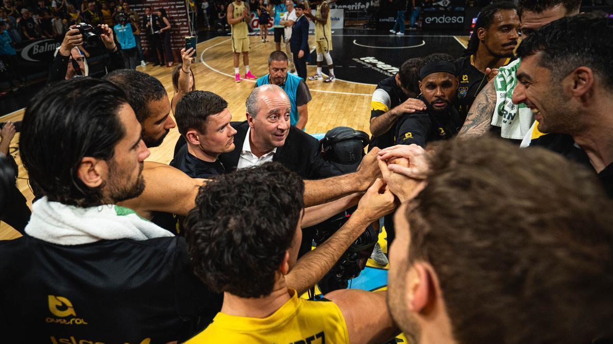 Txus Vidorreta, entrenador de La Laguna Tenerife: «Ha sido una gran temporada; nos tenemos que felicitar todos»