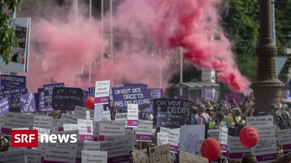Frauenstreik in Genf 2019 EGMR urteilt: Schweiz hat gegen Versammlungsfreiheit verstossen Der EGMR hat Verstösse gegen das Recht auf ein faires Verfahren sowie Meinungs- und