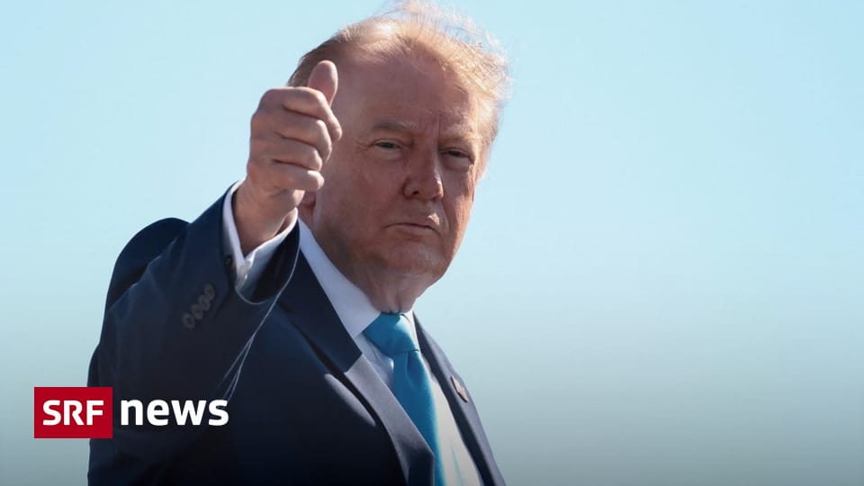 Umfrage Jeder vierte Schweizer sieht Trump als Gegner Immer mehr Schweizerinnen und Schweizer verlieren laut einer neuen Umfrage das Vertrauen in US-Präsident Donald Trump.
