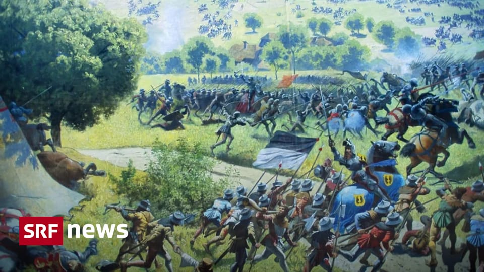 Schlacht bei Murten Die erstaunlichen Überbleibsel der eidgenössischen Heldentat Vor 550 Jahren besiegten die Eidgenossen bei Murten Karl den Kühnen. Die Schlacht hat bis heute