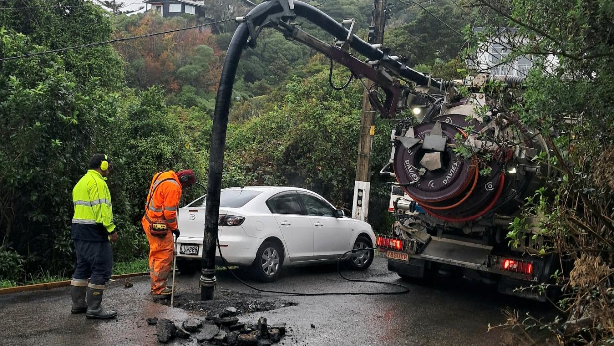 The century old water main no-one knew existed, until it burst
