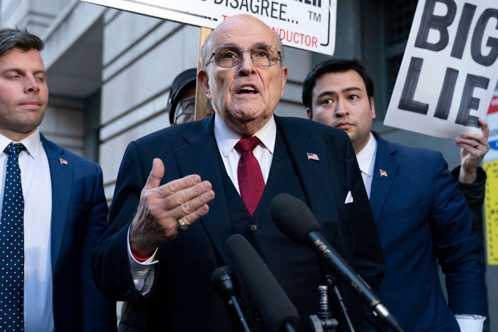 New Yorks Ex-Bürgermeister Rudy Giuliani in kritischem Zustand