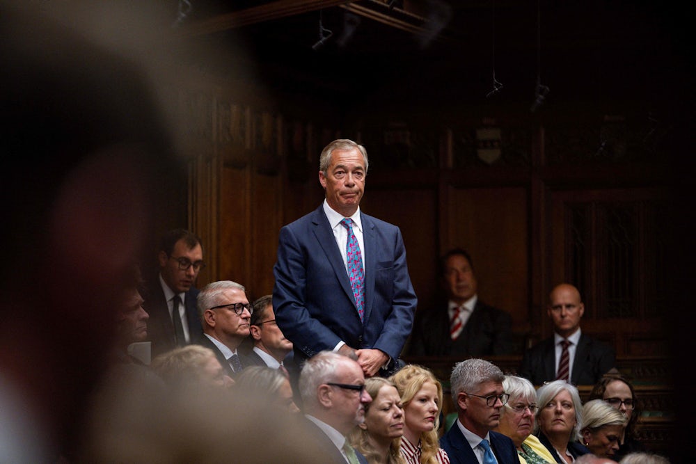MeinungGroßbritannien:Und wieder will Nigel Farage die Leute aufwiegeln. Und wieder gelingt es ihm