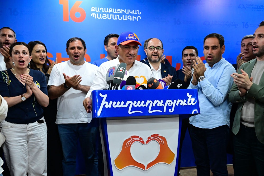 Kaukasus:Armenien ist auf Kurs in Richtung Europa