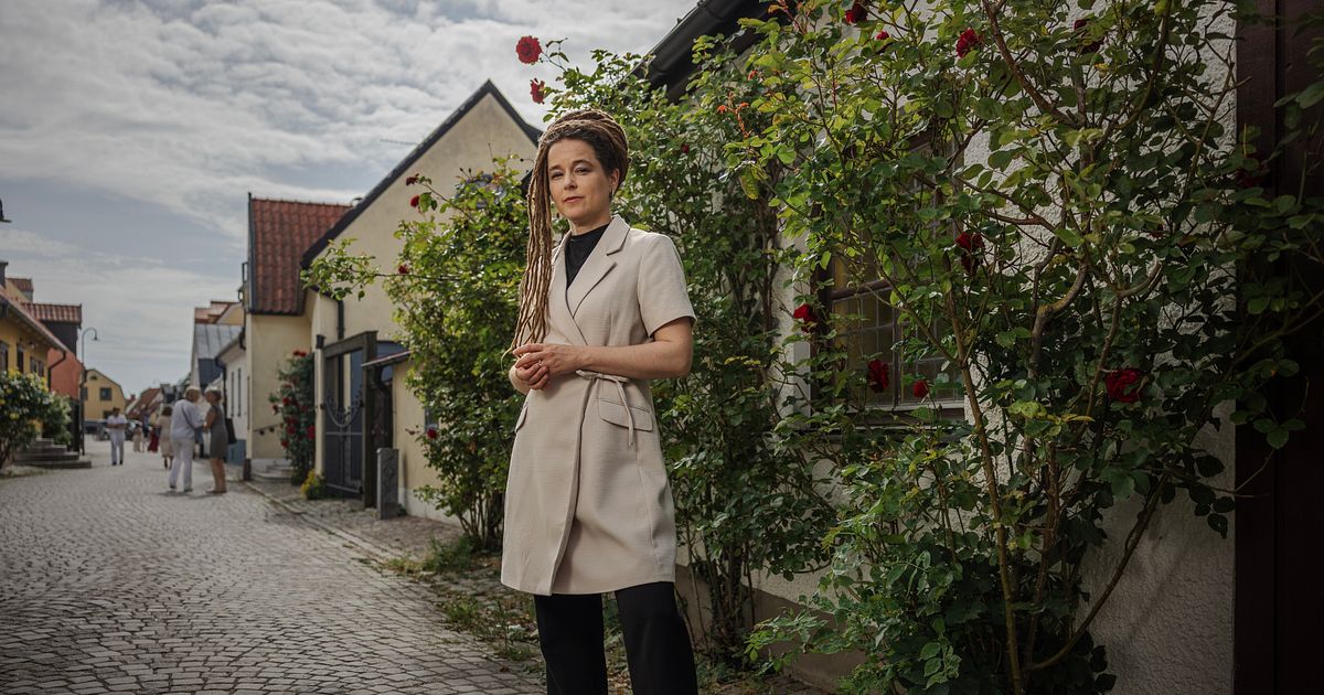 Amanda Lind i Almedalen – vill inte samarbeta med KD