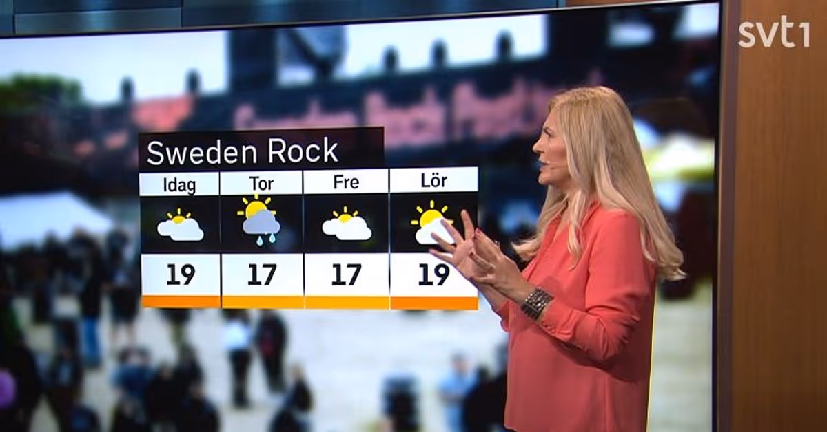 Både regn och sol i veckan: Så blir vädret till studentfirande och nationaldag