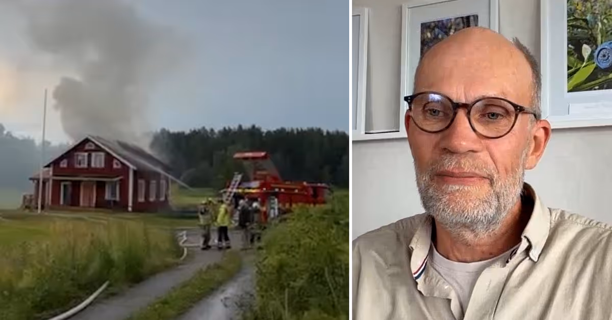 Väderkaos i Mellansverige – flera bränder efter åskan