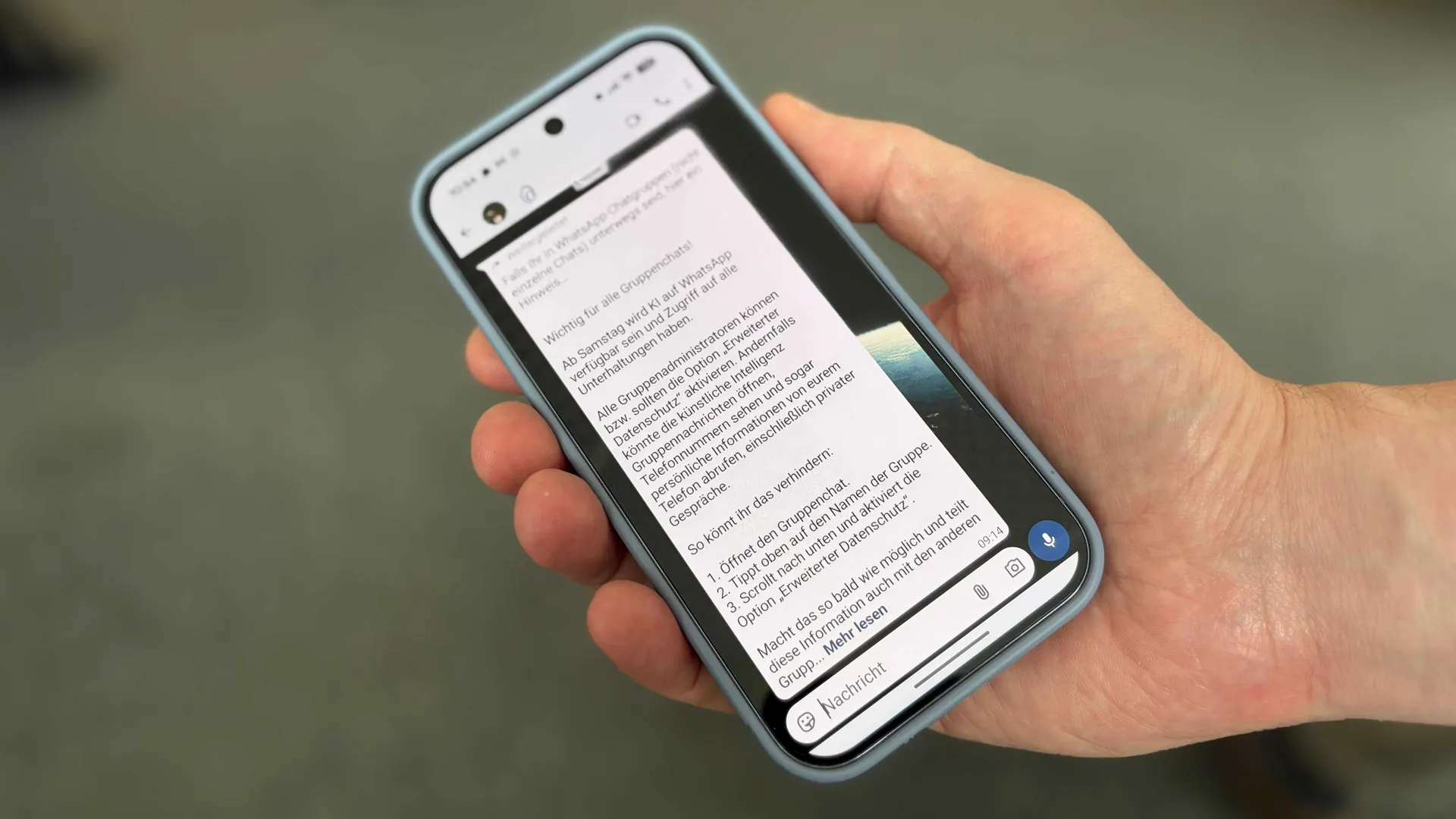 WhatsApp-Kettenbrief: Warnung vor Meta AI und KI-Zugriff auf alle Chats