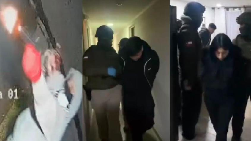 Detienen a pareja que disparó ráfaga de casi 20 tiros con arma modificada contra familia en La Cisterna