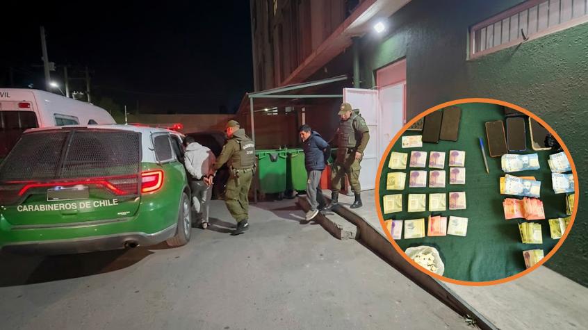 Intentaban ubicar al conductor de un auto cuando sorprendieron a un hombre con bolsas de cocaína