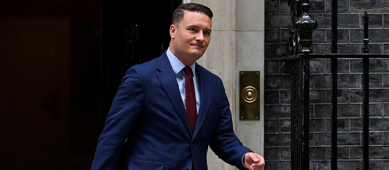 British Health Minister Streeting resigns in protest against Prime Minister Starmer