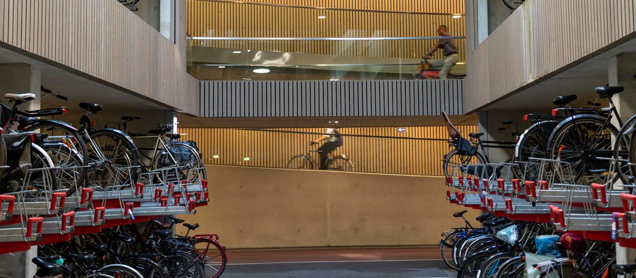 Utrecht in den Niederlanden Die fahrradfreundlichste Stadt der Welt