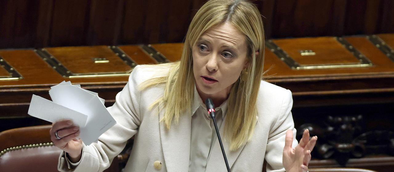 Härtere EU-Asylpolitik Wie sich Meloni als Wegbereiterin inszeniert