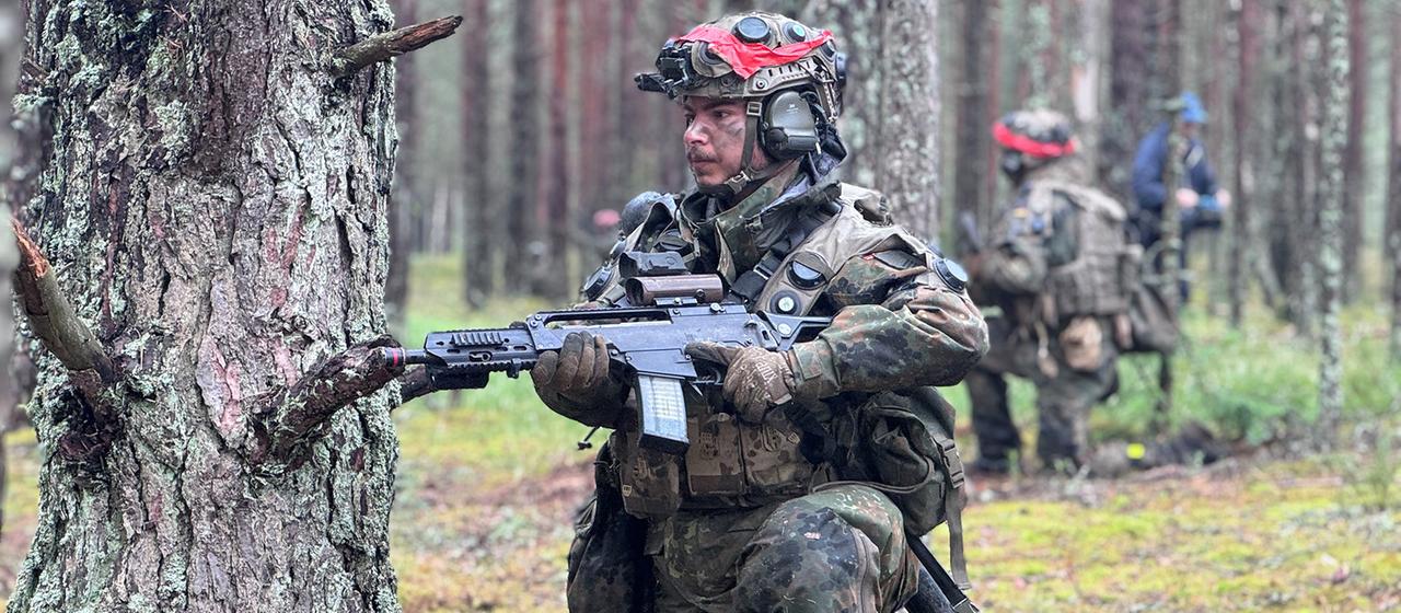 Bundeswehr-Brigade in Litauen "Es ist ernst, und wir nehmen es ernst"