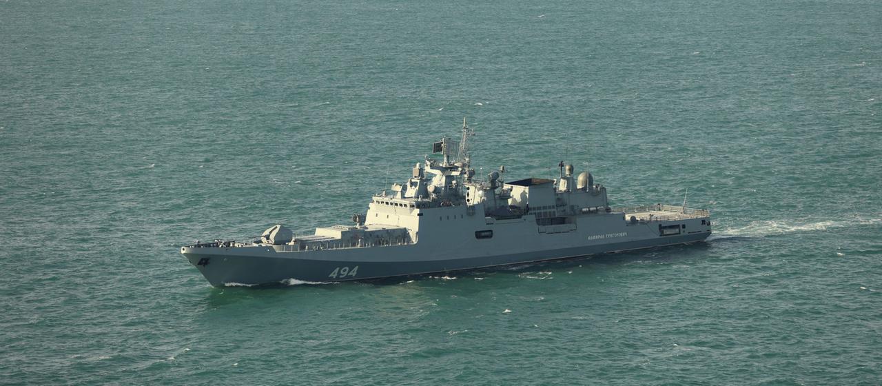 Vor britischer Küste Russisches Schiff gibt im Ärmelkanal Warnschüsse ab