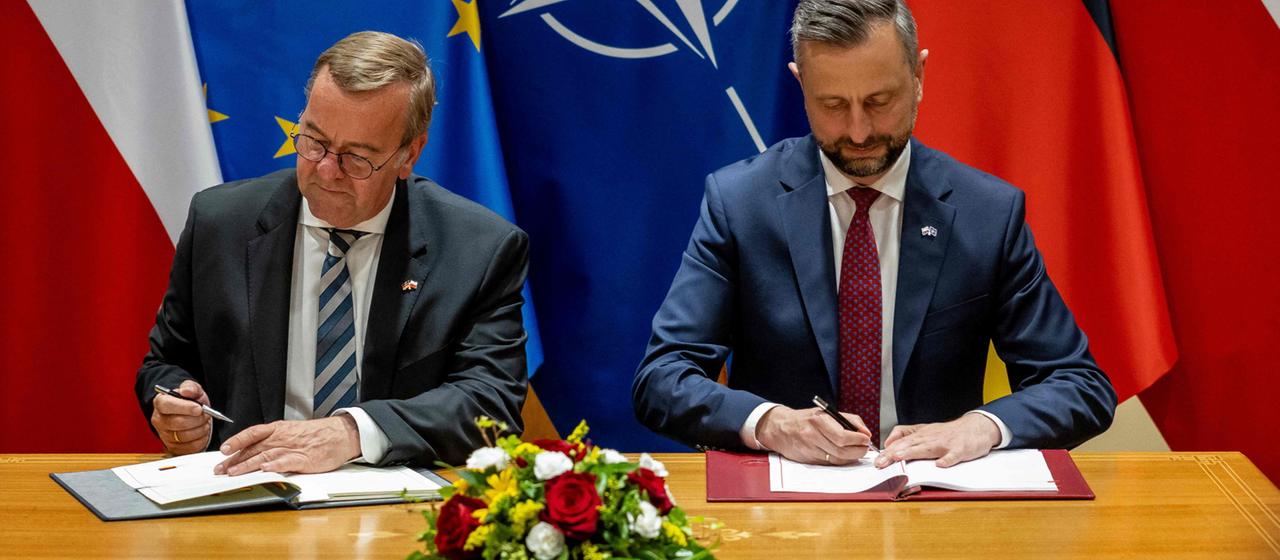 Deutsch-polnisches Verteidigungsabkommen "Gemeinsam bauen wir eine bessere Zukunft auf"