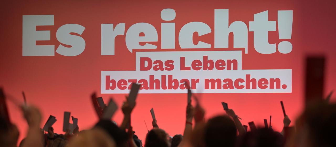 Bundesparteitag Linke diskutiert über Begrenzung der eigenen Diäten