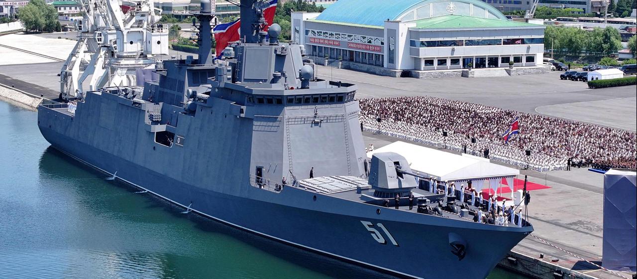 Neuer Zerstörer Nordkorea rüstet Marine massiv auf