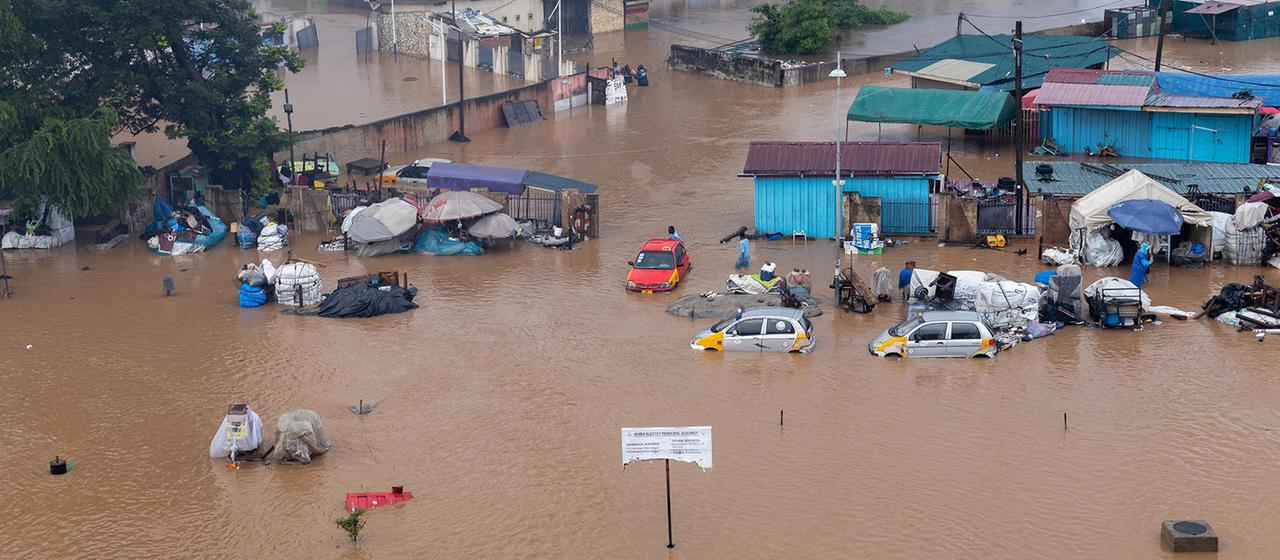 Mindestens 24 Opfer Tote bei Überschwemmungen in Ghana und Elfenbeinküste