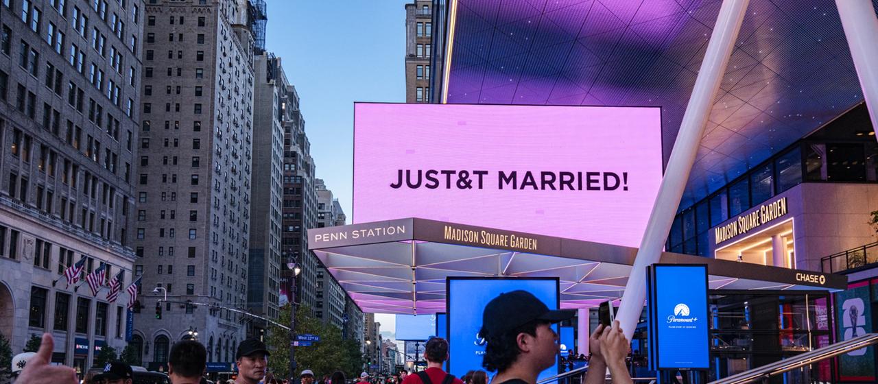 Wedding at Madison Square Garden Popstar Swift and Footballer Kelce are married