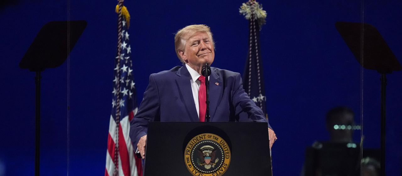 Trump zum 250. US-Jubiläum "Wir werden immer die Besten sein"