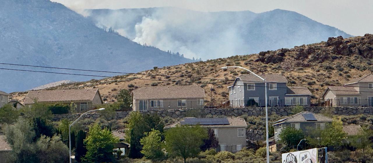 US-Bundesstaat Nevada Brände nähern sich Großstadt Reno