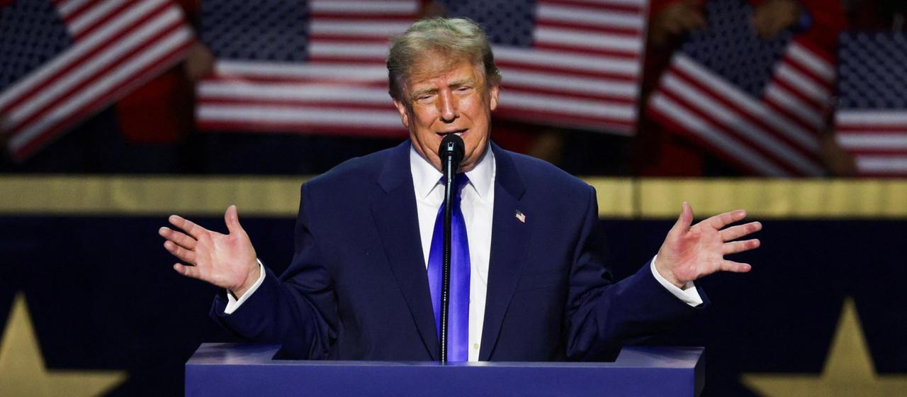 Parteitag der Republikaner Trump lockt Wähler mit 5.000-Dollar-Versprechen
