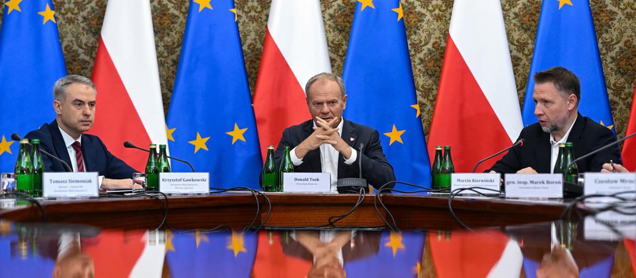 Polnische Polizei warnt vor geplantem Anschlag auf Regierungschef Tusk
