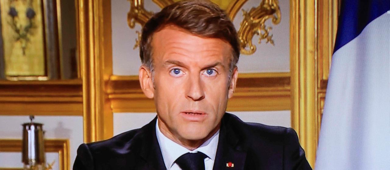 Ausschreitungen in Frankreich Macron spricht nach Gewalt von "Wut und Scham"
